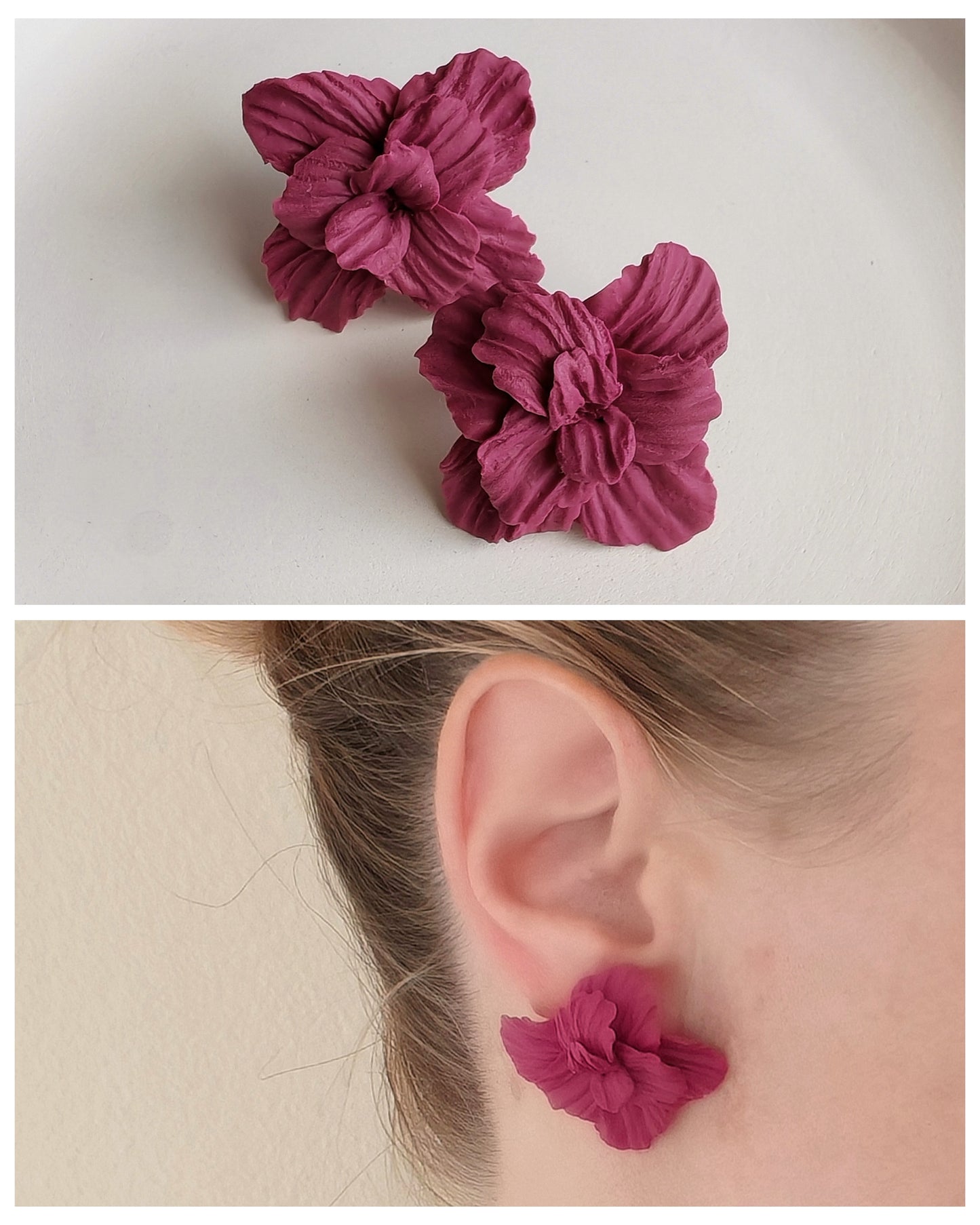 Blumen-Ohrstecker "Liv"